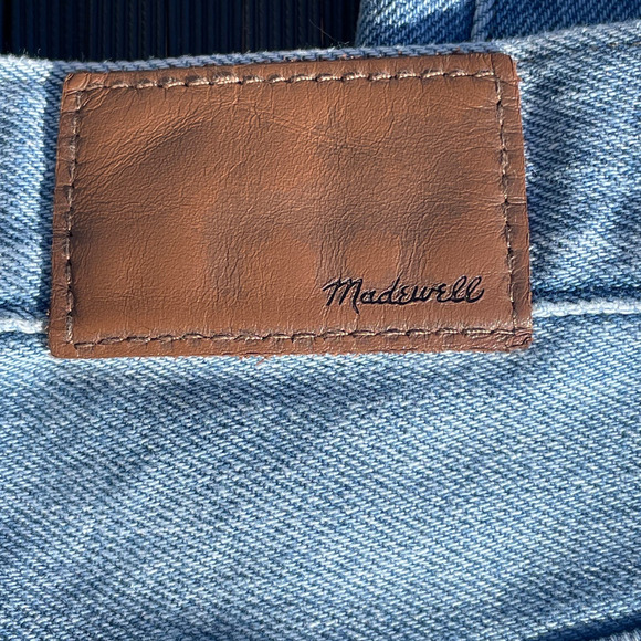 Madewell Distressed Momjean  Blue Jeans - Size 25 - Picture 11 of 16